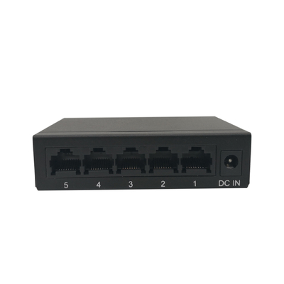 Hoge snelheid 100M 4K 5 de Schakelaar Mini Integrated Design van Havenunmanaged